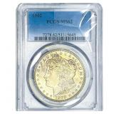 1902 Morgan Silver Dollar PCGS MS62