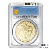 1897 Morgan Silver Dollar PCGS MS67