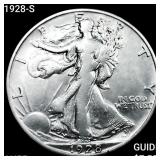 1928-S Walking Liberty Half Dollar HIGH GRADE