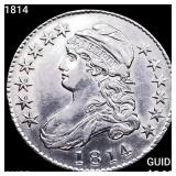1814 Capped Bust Half Dollar HIGH GRADE