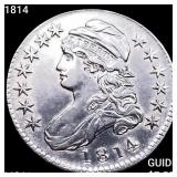1814 Capped Bust Half Dollar UNCIRCULATED