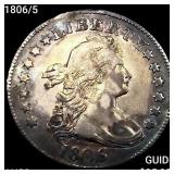 1806/5 Draped Bust Quarter CLOSELY UNCIRCULATED