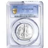 1938 Walking Liberty Half Dollar PCGS MS66