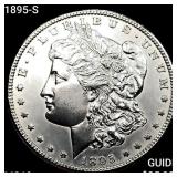 1895-S Morgan Silver Dollar CHOICE AU