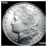 1894 Morgan Silver Dollar CHOICE AU+