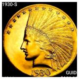 1930-S $10 Gold Eagle GEM BU