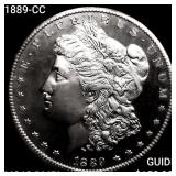 1889-CC Morgan Silver Dollar CHOICE BU DMPL