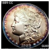 1889-CC Morgan Silver Dollar CLOSELY UNCIRCULATED