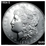 1904-S Morgan Silver Dollar CHOICE AU
