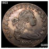 1803 Draped Bust Half Dollar CLOSELY UNCIRCULATED