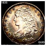 1835 Capped Bust Dime UNCIRCULATED