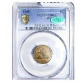 1858 CAC Flying Eagle Cent PCGS PR63 J-192