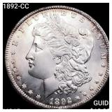 1892-CC Morgan Silver Dollar UNCIRCULATED