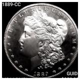 1889-CC Morgan Silver Dollar CHOICE BU DMPL