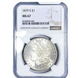 1879-S Morgan Silver Dollar NGC MS67
