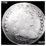 1798 Draped Bust Dollar NICELY CIRCULATED