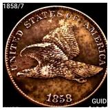 1858/7 Flying Eagle Cent HIGH GRADE