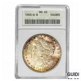 1903-O Morgan Silver Dollar ANACS MS63