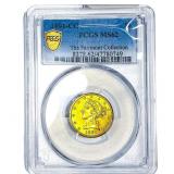 1891-CC $5 Gold Half Eagle PCGS MS62 Fairmont