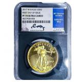 2017-W 1oz $50 Gold Eagle NGC PF70 UC
