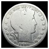 1906-O Silver Barber Half Dollar NICELY  CIRCULAT