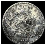 1875-S Silver Trade Dollar (Chopmarked) HIGH  GRA