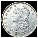 1833 Capped Bust Silver Half Dime  UNCIRCULATED