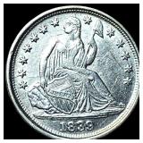 1839-O Silver Half Dime UNCIRCULATED