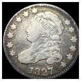 1827 Capped Bust Dime LIGHTLY CIRCULATED