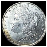 1887 Silver Morgan Dollar UNCIRCULATED