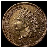 1864 Bronze Indian Head Cent CHOICE AU