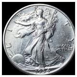 1934-S Walking Liberty Half Dollar CHOICE AU