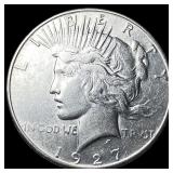 1927-S Silver Peace Dollar LIGHTLY CIRCULATED