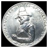 1920 Silver Pilgrim Half Dollar CHOICE BU