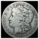 1904-S Morgan Silver Dollar LIGHTLY CIRCULATED