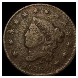 1826 Coronet Head Large Cent NICELY CIRCULATED