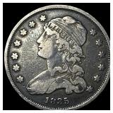 1835 Capped Bust Silver Quarter LIGHTLY CIRCULATED