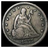 1875 Seated Liberty Twenty Cents NEARLY UNCIRCULAT