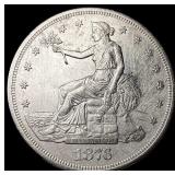 1876-S Silver Trade Dollar CLOSELY  UNCIRCULATED