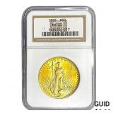 1922 $20 Gold Double Eagle NGC MS63