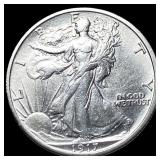 1917-S Silver Walking Liberty Half Dollar  CLOSEL