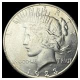 1923-S Peace Silver Dollar UNCIRCULATED