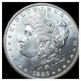 1886 Silver Morgan Dollar CHOICE BU