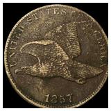 1857 Flying Eagle Cent CLOSELY UNCIRCULATED