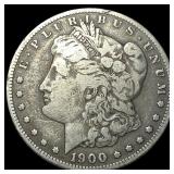 1900-S Silver Morgan Dollar ABOUT  UNCIRCULATED