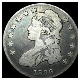 1836 Capped Bust Half Dollar NICELY CIRCULATED