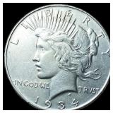 1934 Peace Silver Dollar UNCIRCULATED