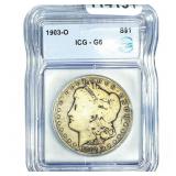 1903-O Morgan Silver Dollar ICG G6