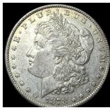 1878 Silver Morgan Dollar CLOSELY UNCIRCULATED