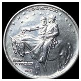 1925 Stone Mountain Silver Half Dollar  CLOSELY U